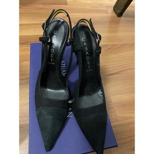 Casadei black pump